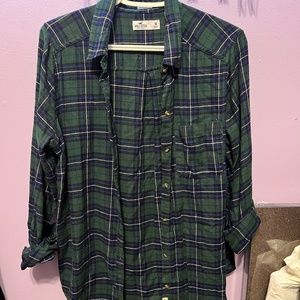 Hollister Boyfriend Flannel